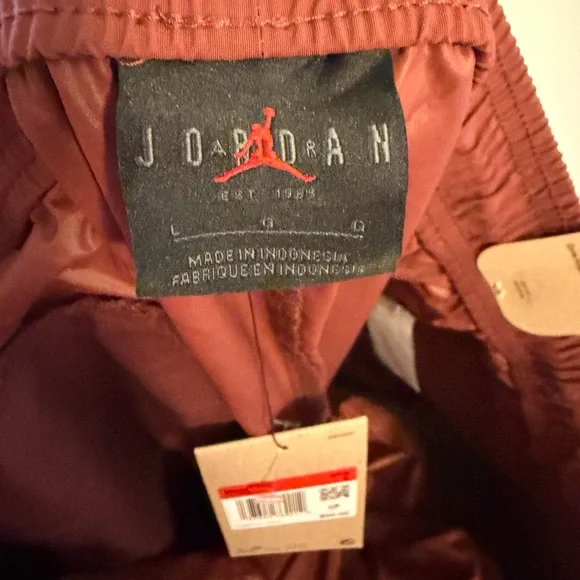 Jordan Rust Red pants - Picture 2 of 6